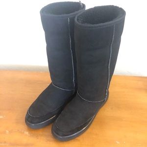 UGG boots BLK - EUC  size M8-L9